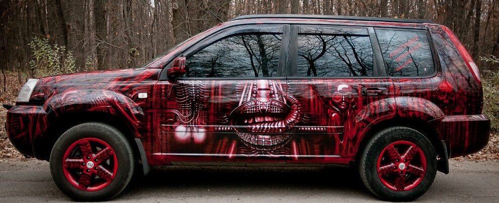 Выбор аэрографии для авто